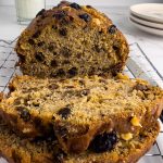 Walnut Raisin Banana Bread