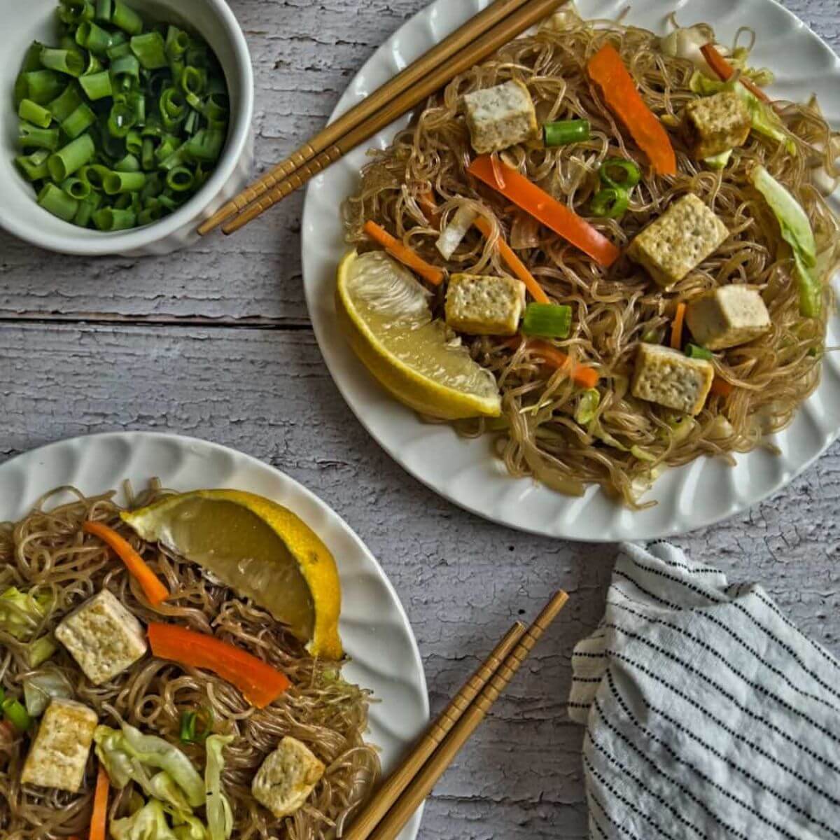 Filipino Vegan Pancit Filipino Vegan Pancit