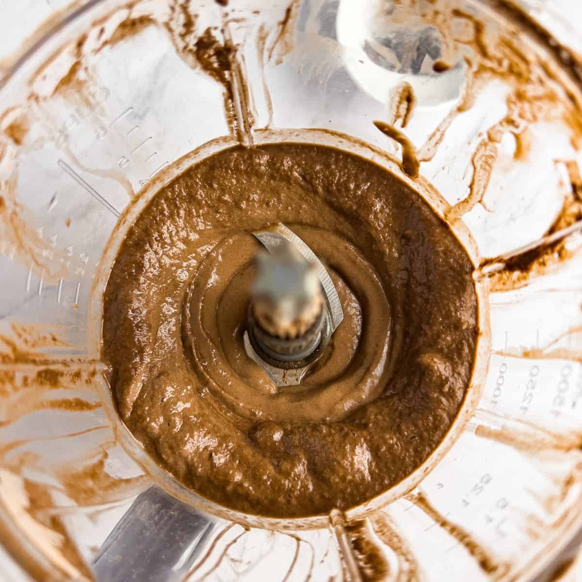 Ice cream in the blender..