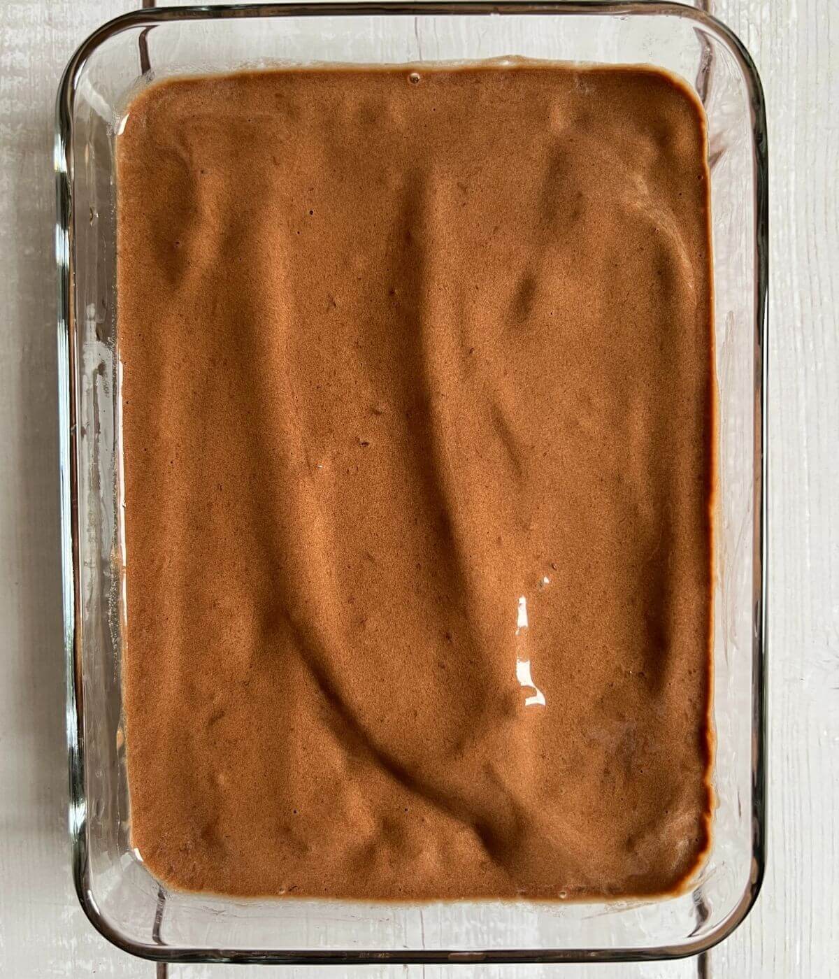 How to store chocolate nice cream