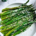 Air-fryer Roasted Asparagus with Parmesan Air-fryer Roasted Asparagus with Parmesan