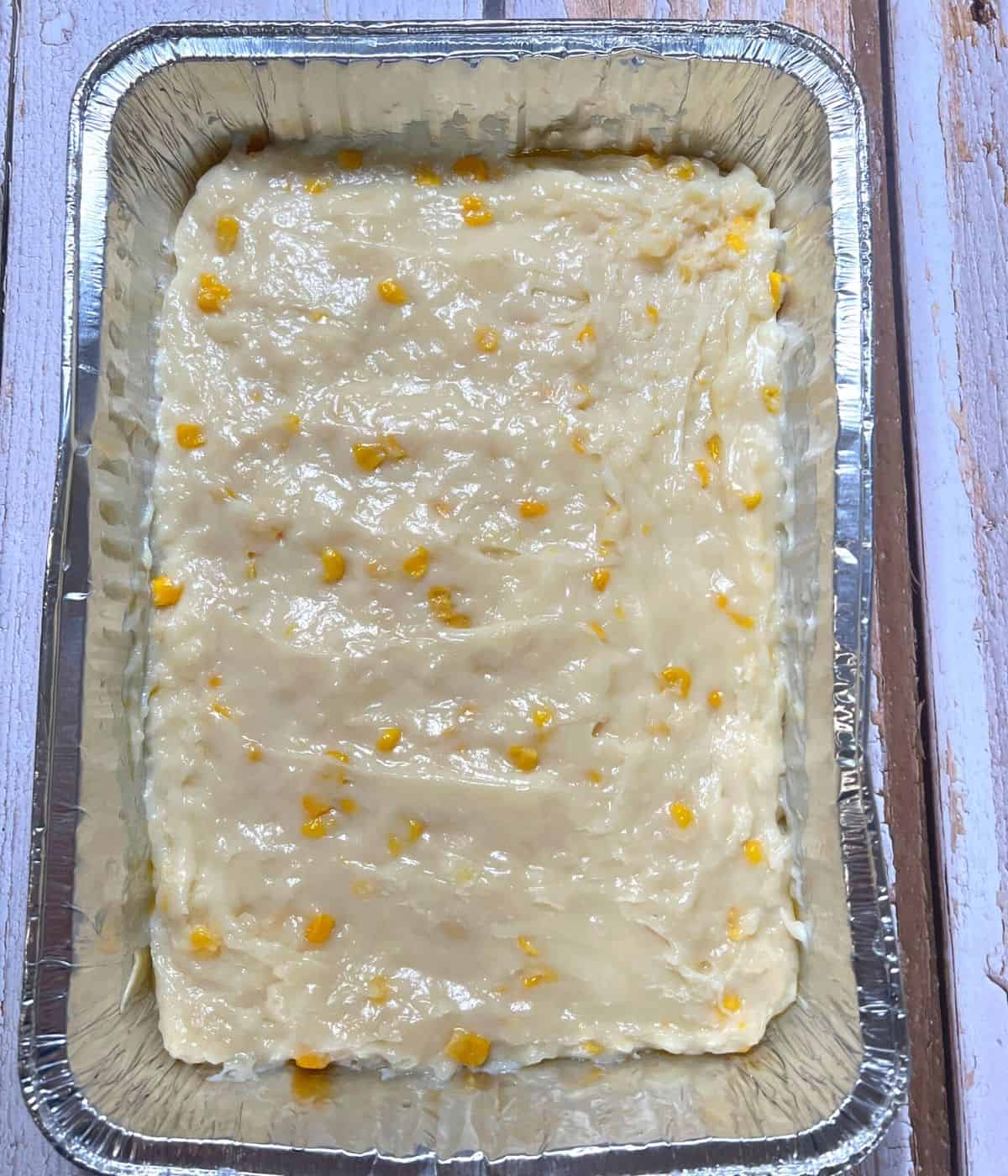 Maja blanca on a tray.