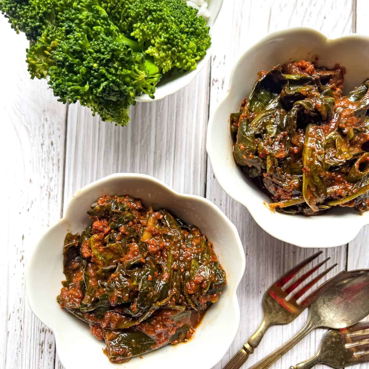 Mustard Greens Kimchi (Gat-Kimchi)
