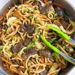 Beef Udon Stir-Fry Beef Udon Stir-Fry